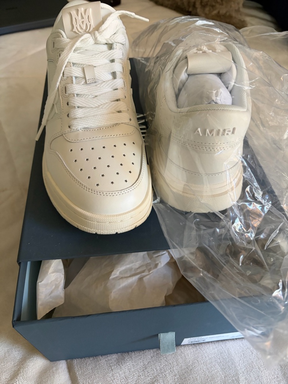 Amiri Classic Low White Size 43 (US 10) - New In Box